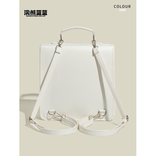 浣熊藍藍原創透明痛包女日常百搭校園學院風二次元透明單肩雙肩包