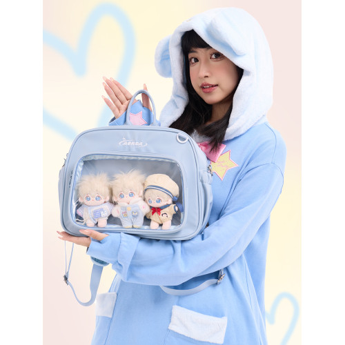 AORDA 日常吧唧小食量痛包雙肩二次元娃包穀子動漫社畜單肩斜後後背包