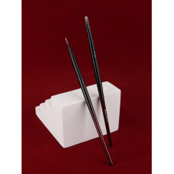 魅女郎硃釉N70扁頭淚溝刷小號舌形黑眼圈痘印斑點細節遮瑕化妝刷