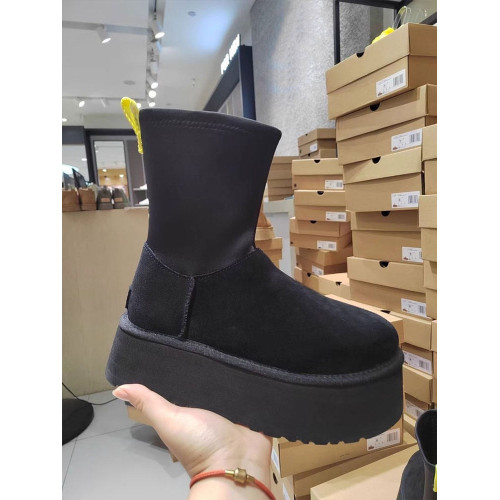 厚底增高雪地靴女皮毛一體2026新款冬季彈力襪筒加厚保暖雪地棉鞋