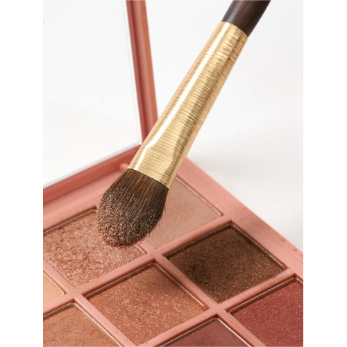 星兜杏仁鋪色刷舌形眼影刷 超柔軟小馬毛化妝刷 平價版GE11 12