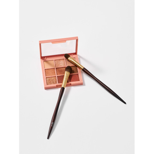 星兜杏仁鋪色刷舌形眼影刷 超柔軟小馬毛化妝刷 平價版GE11 12