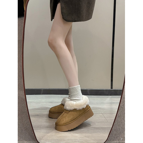 韓版白色雪地靴女款2025新款厚底東北大棉鞋加絨加厚防滑保暖棉靴 韓版白色雪地靴女款2025新款厚底東北大棉鞋加絨加厚防滑保暖棉靴