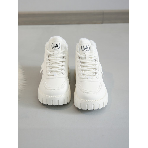 爆款棉鞋2025新款冬季女鞋加絨高幫運動休閒鞋厚底雪地靴保暖短靴