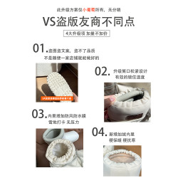 白色厚底雪地靴女冬季2025新款東北哈爾濱防水防滑加絨保暖大棉鞋