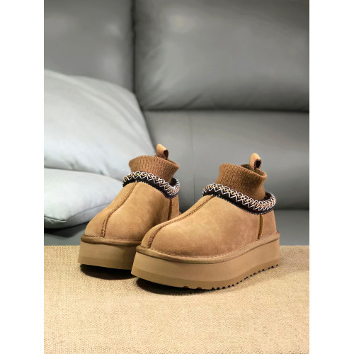 2025冬季新款皮毛一體雪地靴女短筒加絨保暖厚底雪地棉純羊毛棉鞋