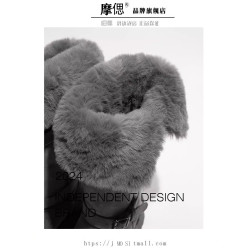厚底灰色高筒長筒雪地靴女2026新款冬季加絨保暖加厚中筒東北棉鞋