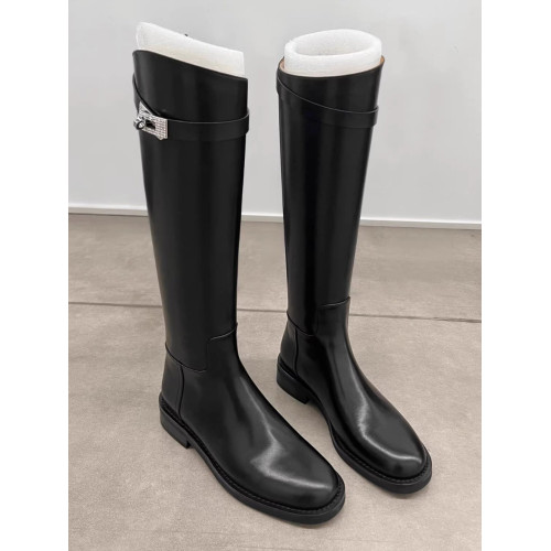 加寬長筒靴女2026秋冬斜口粗腿高筒靴胖mm騎士靴鎖釦h家真皮長靴