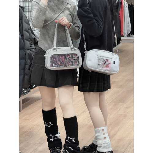 AORDA 二次元製服小食量痛包斜背單肩外出日常休閒娃包通勤吧唧包