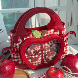 蘋果痛可拆卸肩帶香蕉家原創學生韓系通勤大容量痛包