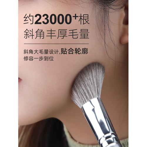 修容刷套裝三件套腮紅高光鼻影隂影刷側影側臉面部化妝刷新手入門 修容刷套裝三件套腮紅高光鼻影隂影刷側影側臉面部化妝刷新手入門