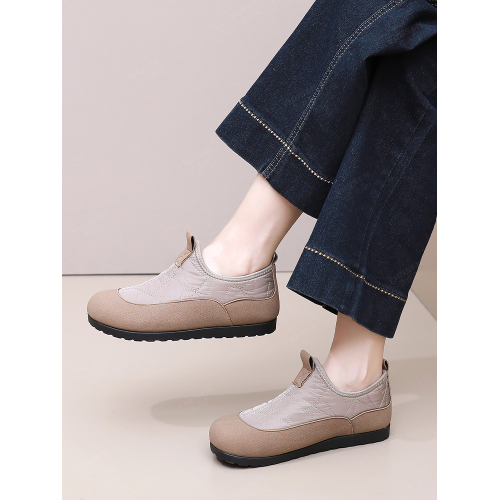 意迪森老北京布鞋百搭雪地靴女加絨保暖抗寒防風防滑中老年媽媽鞋