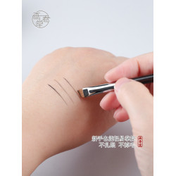 畫春堂H029雙頭鐮刀刷眼線刷膏筆斜頭細節臥蠶眉刷下至眼影化妝刷