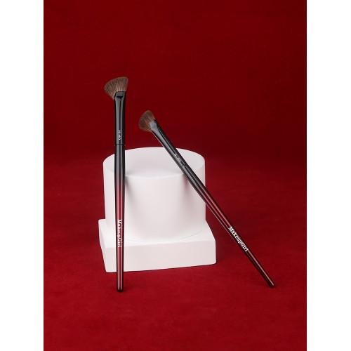 魅女郎硃釉N60半扇形鼻影刷小號斜頭隂影修容刷斜角鐮刀化妝刷