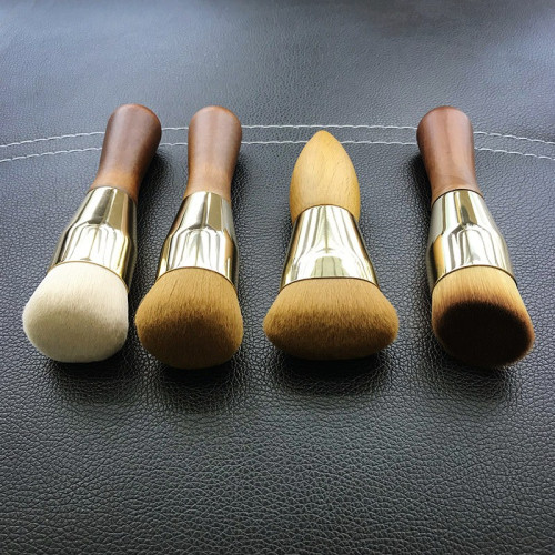 上粉底液的刷子蘑菇頭上妝神器圓頭粉底刷化妝師專用素顔霜隔離刷 上粉底液的刷子蘑菇頭上妝神器圓頭粉底刷化妝師專用素顔霜隔離刷