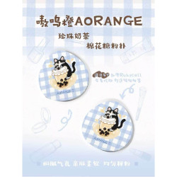 AORANGE嗷嗚橙甜品系列藍莓冰沙珍珠奶茶棉花糖粉撲底妝粉底液