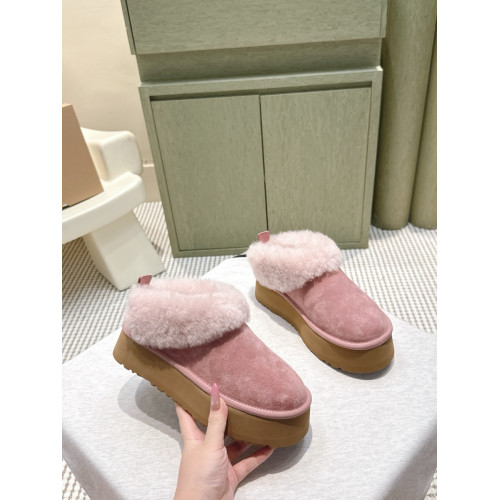 厚底塔茨勒雪地靴女皮毛一體2025新款一腳蹬麵包毛毛鞋子加絨加厚 厚底塔茨勒雪地靴女皮毛一體2025新款一腳蹬麵包毛毛鞋子加絨加厚