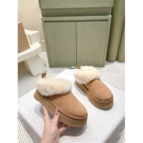 厚底塔茨勒雪地靴女皮毛一體2025新款一腳蹬麵包毛毛鞋子加絨加厚 厚底塔茨勒雪地靴女皮毛一體2025新款一腳蹬麵包毛毛鞋子加絨加厚