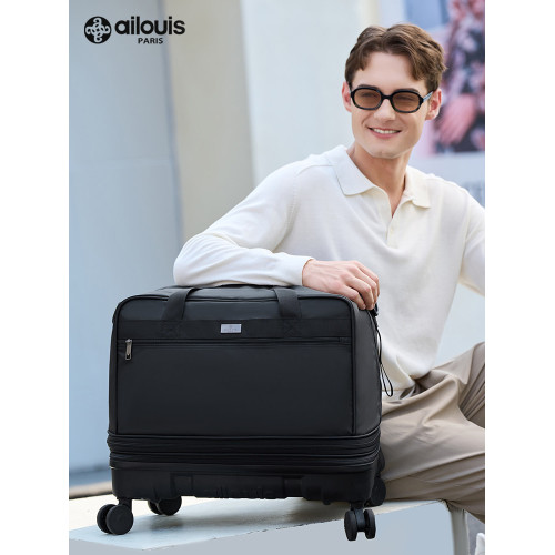 愛路易158航空托運旅行包超大容量搬家袋牛津布可折曡伸縮行李箱