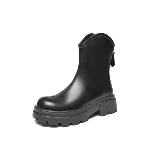 V口秋冬女鞋特大碼短靴41到43加寬加肥平底白色女靴棕色肥腳黑色 V口秋冬女鞋特大碼短靴41到43加寬加肥平底白色女靴棕色肥腳黑色