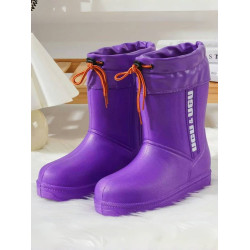 雪地靴女冬季加絨加厚泡沫棉靴子一體冷庫雨鞋防寒防水保暖鞋棉鞋