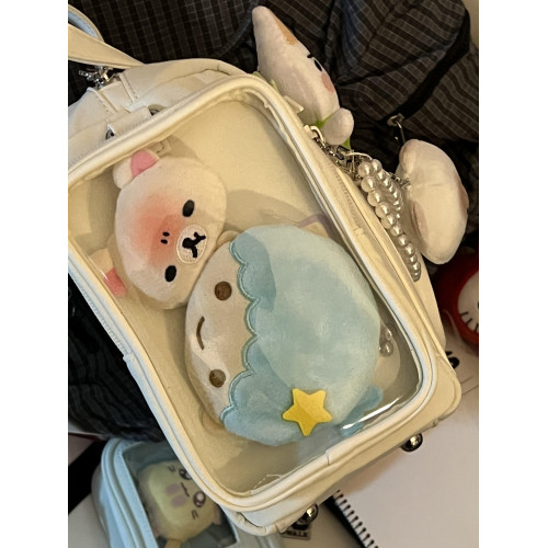 2026新款大容量二次元製服痛包時尚簡約追星學院風單肩斜背托特包