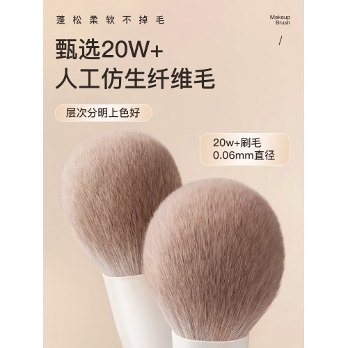 化妝刷套裝眼影刷子散粉底腮紅刷初學者刷動物毛軟化妝師全套工具 化妝刷套裝眼影刷子散粉底腮紅刷初學者刷動物毛軟化妝師全套工具