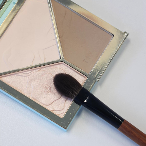 多功能！扁頭高光刷眼影暈染腮紅刷提亮刷侷部定妝柔軟鋪色杏仁型