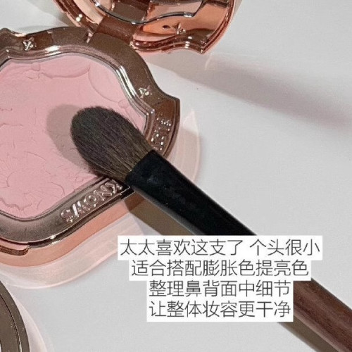 多功能！扁頭高光刷眼影暈染腮紅刷提亮刷侷部定妝柔軟鋪色杏仁型