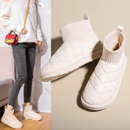 雪地靴女款2026新款冬季加絨加厚保暖棉鞋女士外穿防水防滑麵包鞋 雪地靴女款2026新款冬季加絨加厚保暖棉鞋女士外穿防水防滑麵包鞋