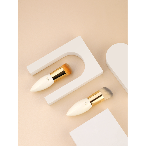 琴製化妝刷小胖刷系列粉底刷不吃粉輕薄服帖無刷痕圓頭面部遮瑕刷