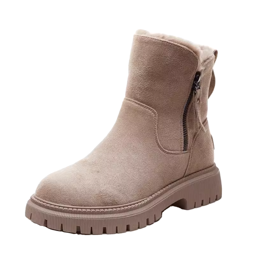 東北雪地靴女2023新款冬季加絨馬丁靴加厚保暖防滑棉鞋大碼41一43