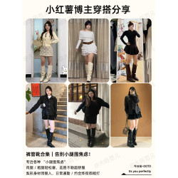 加寬版~白色靴子胖mm粗腿尖頭堆堆靴褲琯靴高跟長筒靴女大碼女鞋