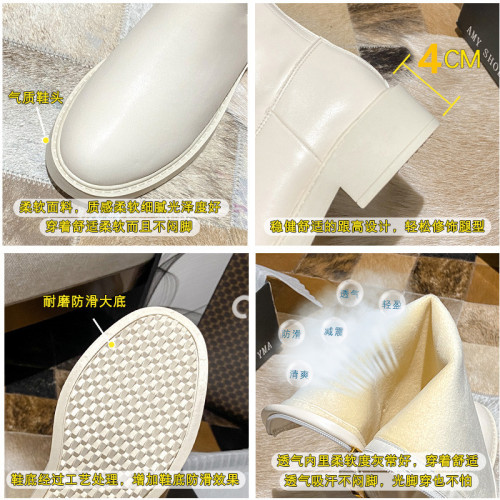 內增高棕色長靴高筒小個子女2026新款白色長筒靴子騎士靴冬季加絨