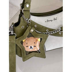 morning glory原創可愛雙子星痛穀子保護掛件徽章星星吧唧包