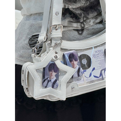 morning glory原創可愛雙子星痛穀子保護掛件徽章星星吧唧包