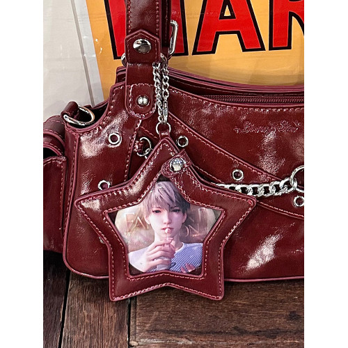 morning glory原創可愛雙子星痛穀子保護掛件徽章星星吧唧包