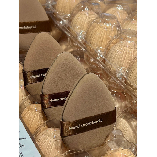 毛吉吉粉撲氣墊粉底液專用tatamini5.0水滴棉花糖手指粉撲超軟