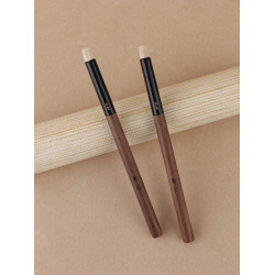 魅仔H44坡面遮瑕刷細光鋒羊毛混纖維毛細節黑眼圈淚溝遮暇化妝刷