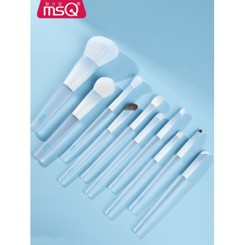 【陳圓圓聯名款】MSQ/魅絲蔻10支一氣呵陳化妝刷套裝眼影刷動物毛