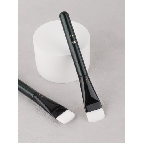 魅仔Y30扁頭粉底刷不吃粉一字型底妝刷超薄無痕粉底液面膜化妝刷