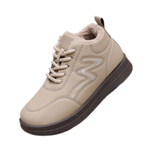 老北京布鞋女棉鞋冬季加絨保暖雪地靴女中老年媽媽鞋防滑厚底棉靴