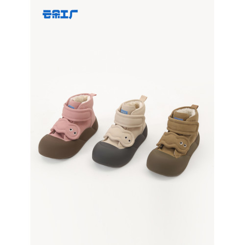 雲朵雲朵大頭雪地靴冬季加絨加厚棉鞋可愛魔術貼厚底休閒鞋女 雲朵雲朵大頭雪地靴冬季加絨加厚棉鞋可愛魔術貼厚底休閒鞋女