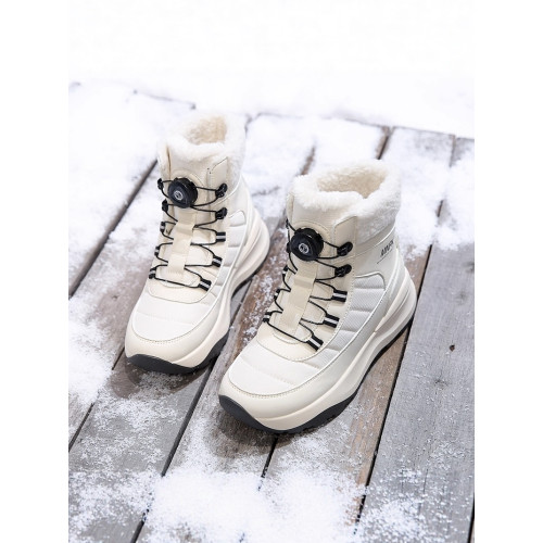 雪地靴女款秋冬季戶外加絨登山鞋東北保暖棉靴防水防滑抗寒棉鞋子