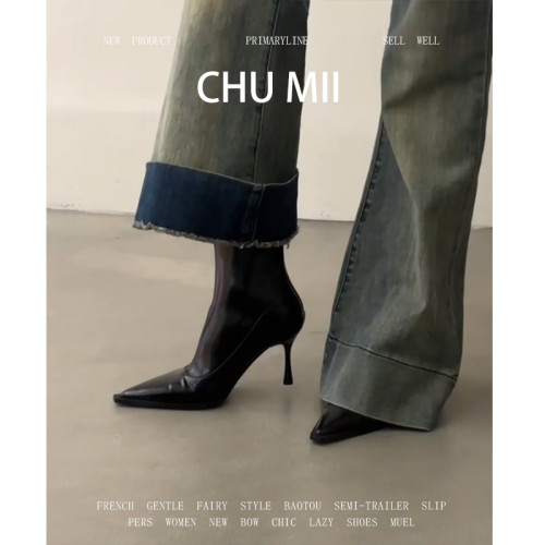 羊皮版~法式復古氣質短靴女尖頭細跟軟皮瘦瘦靴辣妹高跟彈力靴 羊皮版~法式復古氣質短靴女尖頭細跟軟皮瘦瘦靴辣妹高跟彈力靴