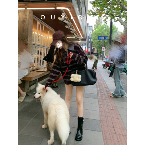 牛皮版~復古真皮中筒短靴女皮帶釦帥氣機車靴冬天新款粗跟馬丁靴 牛皮版~復古真皮中筒短靴女皮帶釦帥氣機車靴冬天新款粗跟馬丁靴