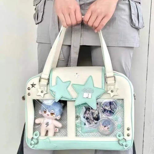 高級原創設計娃穀兩用斜背百搭痛包能放20cm的娃 高級原創設計娃穀兩用斜背百搭痛包能放20cm的娃