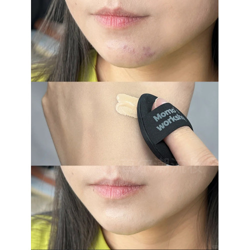 毛吉吉粉撲植絨氣墊棉花糖超軟不吃粉底液乾濕兩用女tatami一刀切
