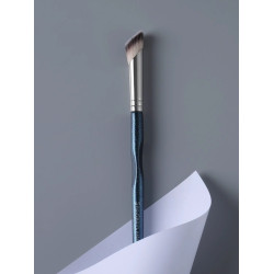 受受狼化妝刷五月Q-43馬蹄遮瑕刷遮黑眼圈淚溝無刷痕手工美妝工具