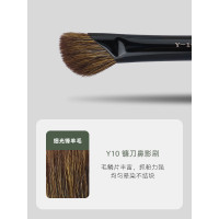 魅仔Y10鐮刀鼻影刷修飾自然山根小號斜頭修容刷動物毛暈染化妝刷